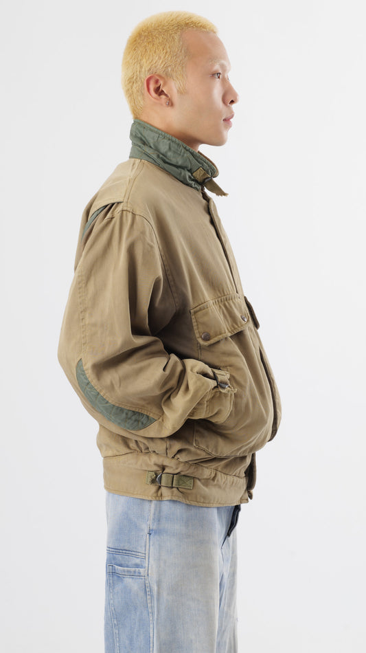 UNIFORM 1980’S SUN FADED CARGO 3D POCKET BOMBER (M/L)