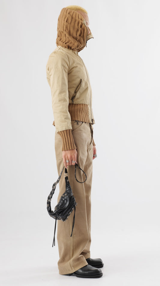 Iceberg 2000s Wool/Cotton Stuffed jacket (XS)