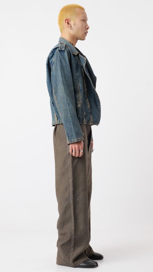 Diesel 1980’s Biker Denim Jacket (M)