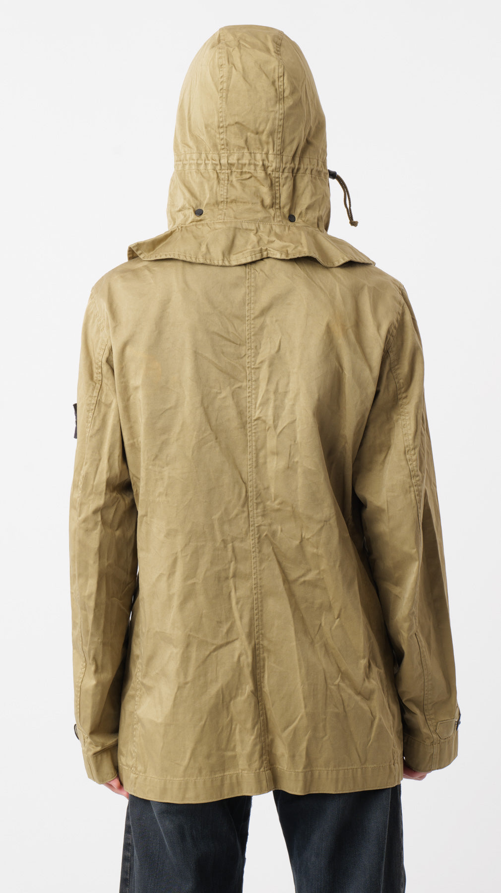 Stone Island AW08 Raso Gommato Coat (M)