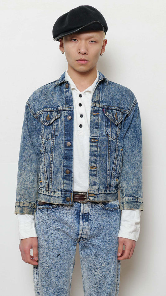 Levi’s 1980’s Made in usa marbled jacket