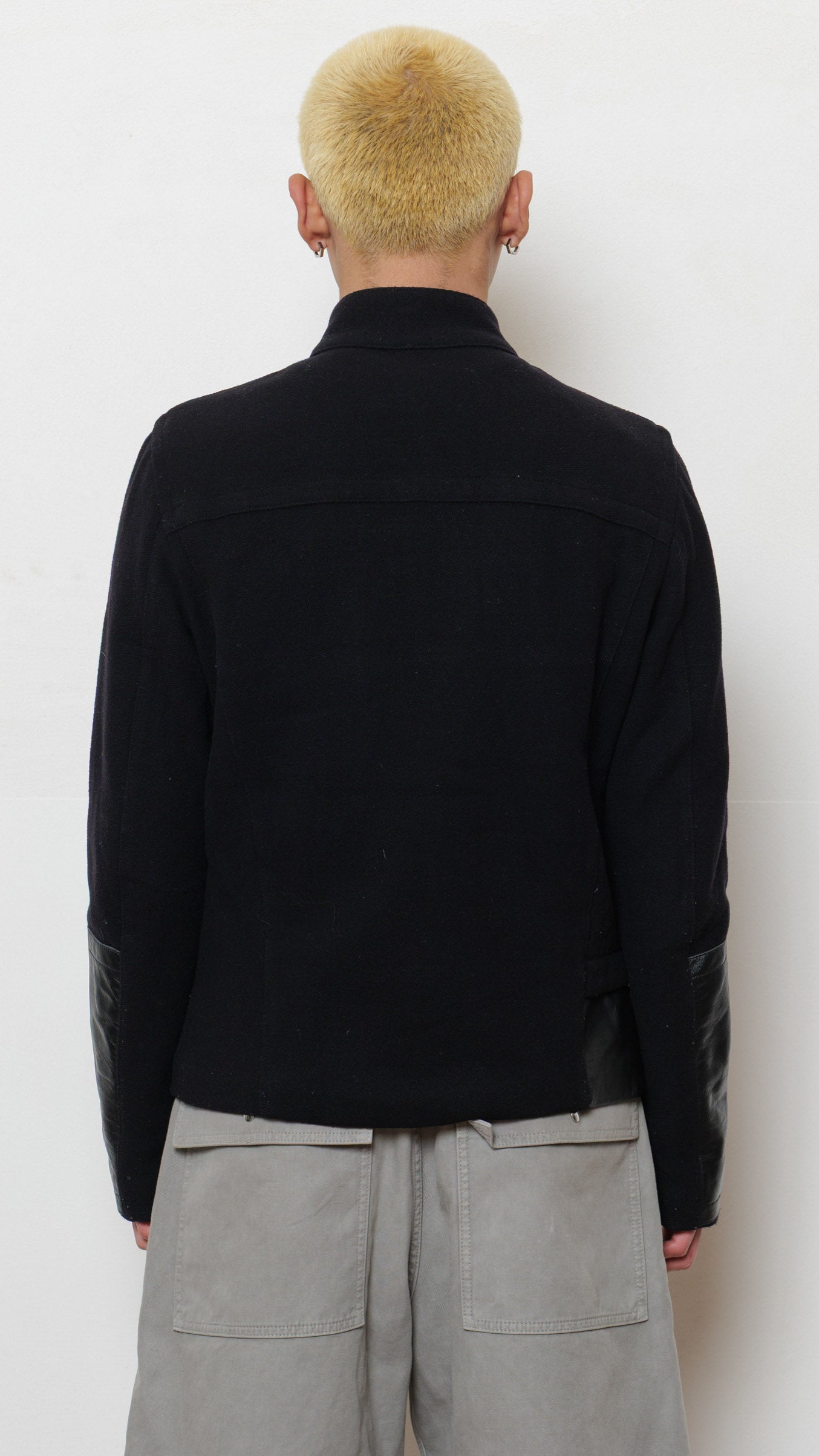 Bikkembergs 1990’s wool/leather jacket