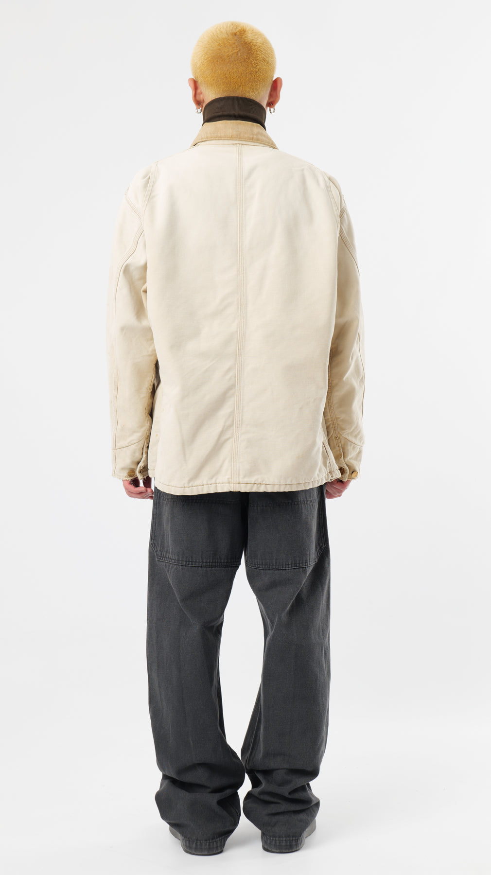 1990s DISTRESSED CARHARTT MICHIGAN JACKET (L)