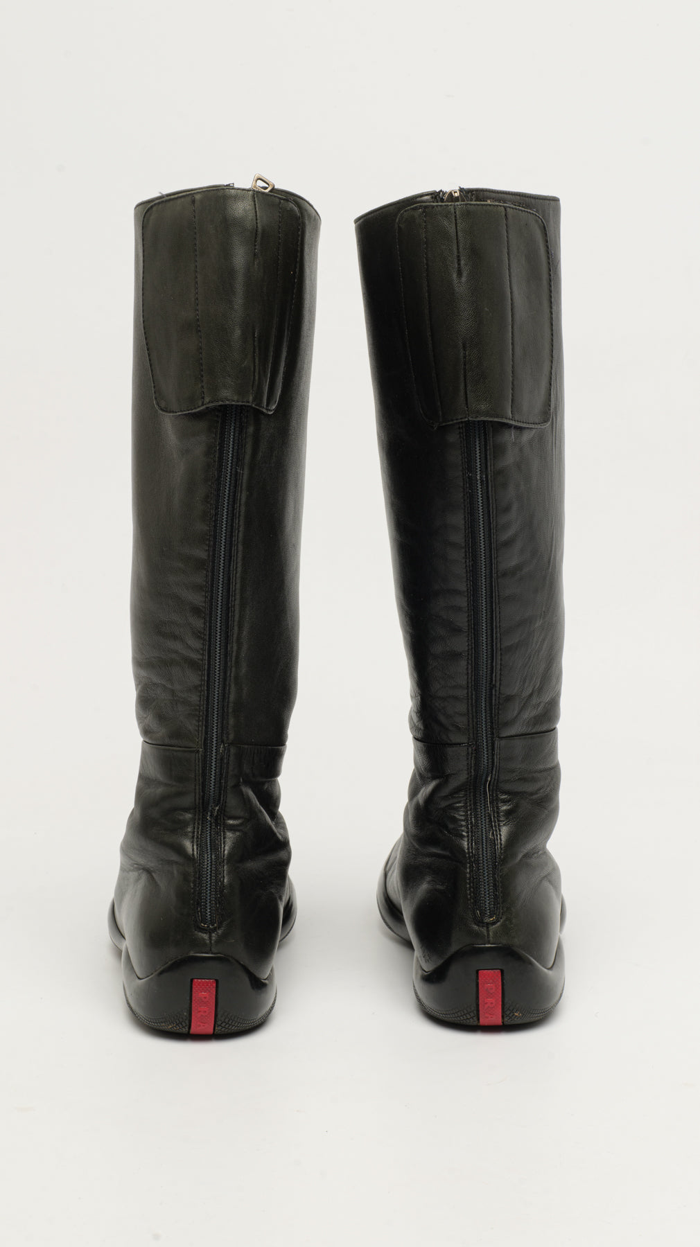 PRADA 2000s LEATHER BOOTS