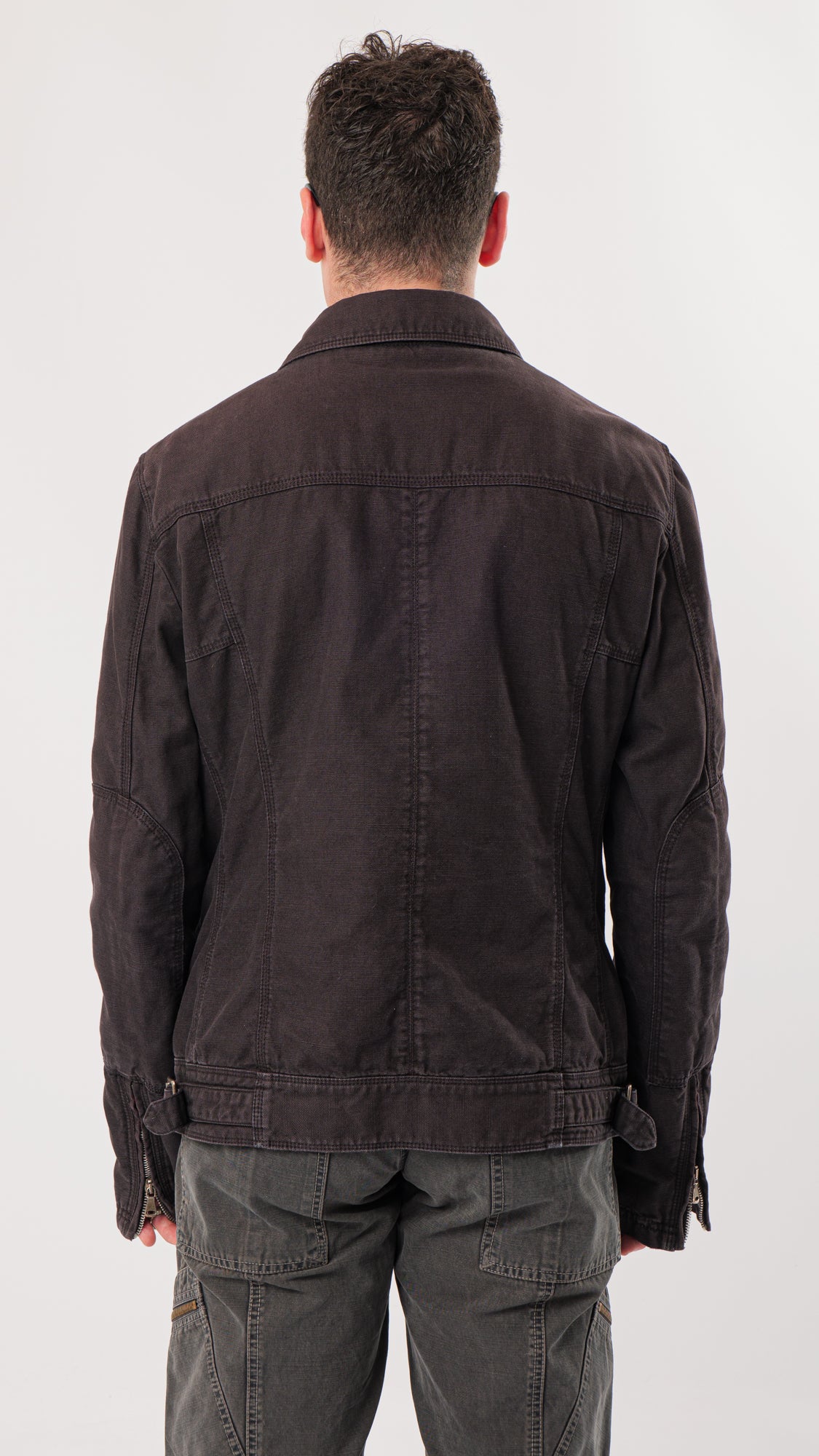 DOLCE GABBANA 2000s ZIP-UP BLOUSON JACKET (M)