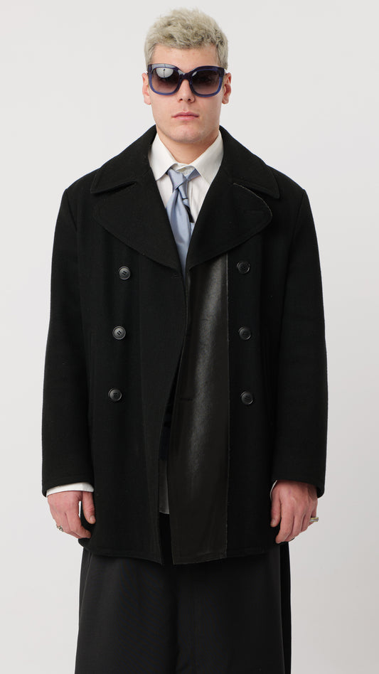 JEAN PAUL GAULTIER 1990s WOOL COAT (M)