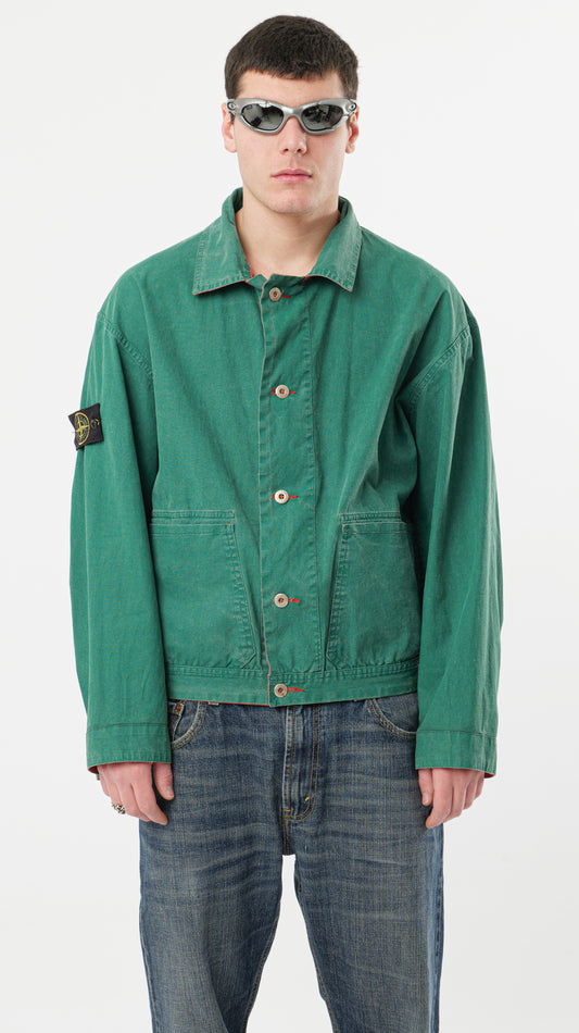 STONE ISLAND TELA STELLA 1980s REVERSIBLE JACKET (M)