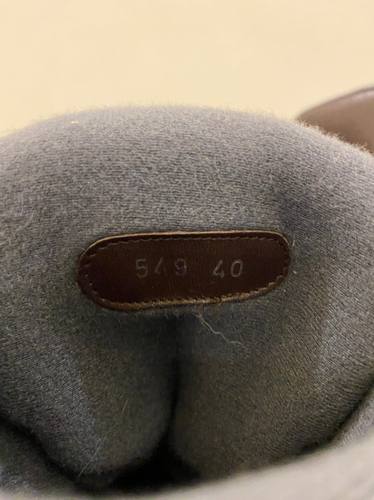 1990’s Miu Miu leather/canvas boots