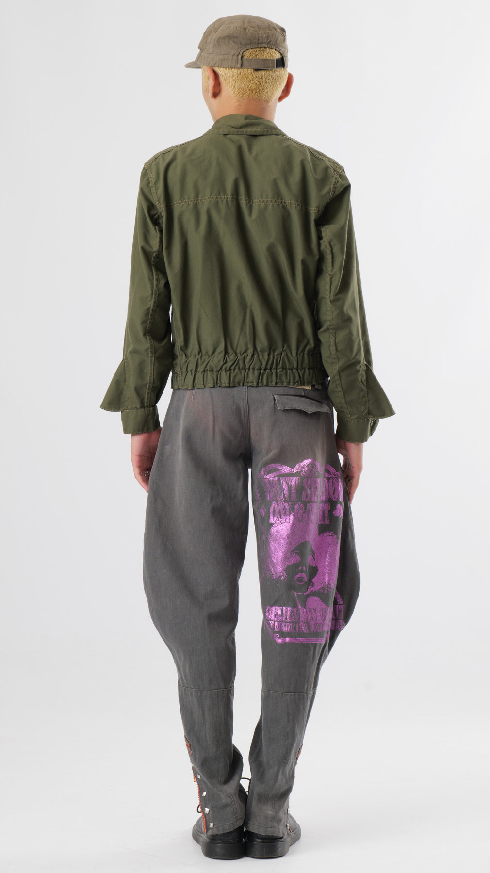 1970s Military Multipocket Jacket (M)