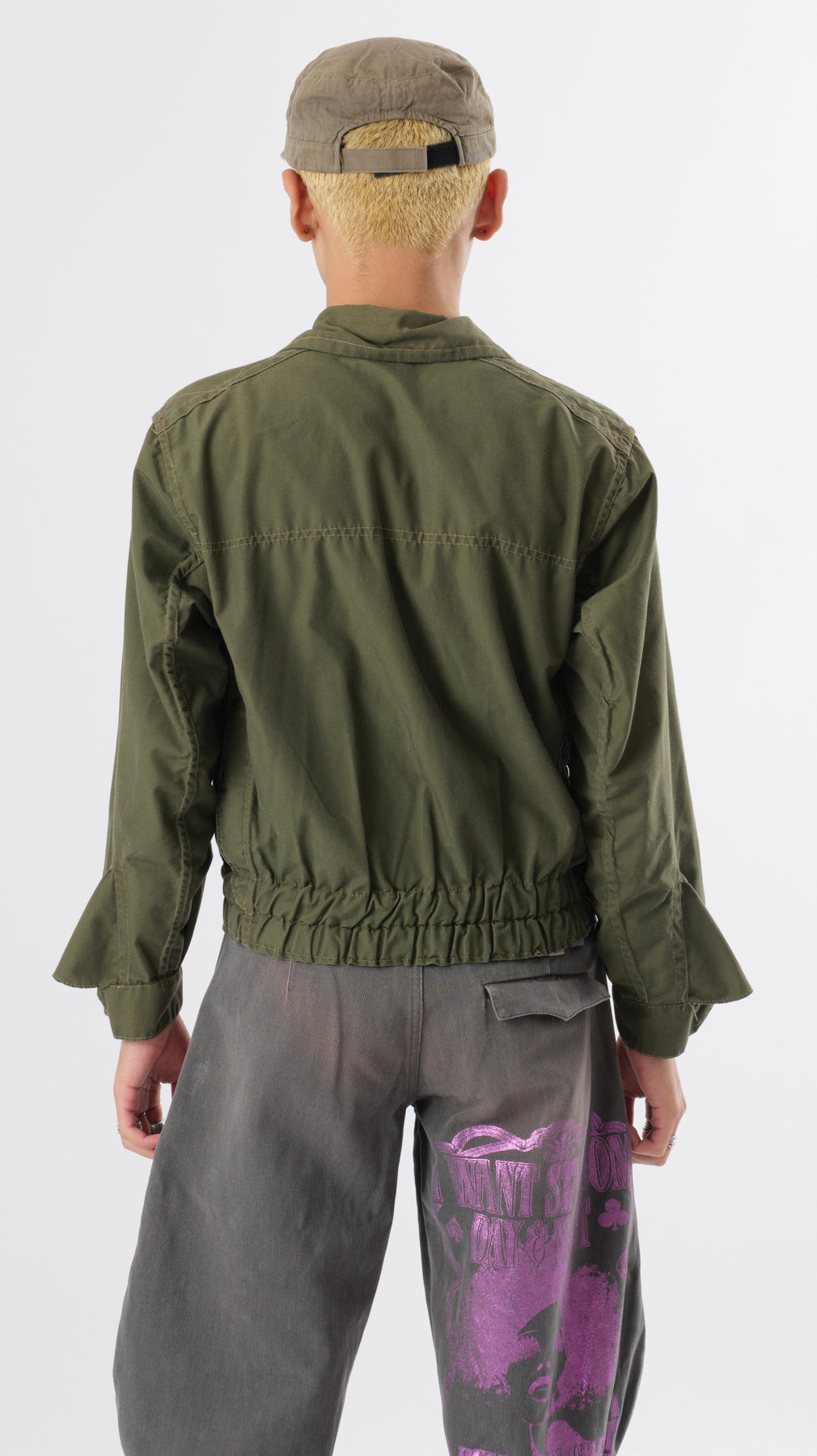 1970s Military Multipocket Jacket (M)