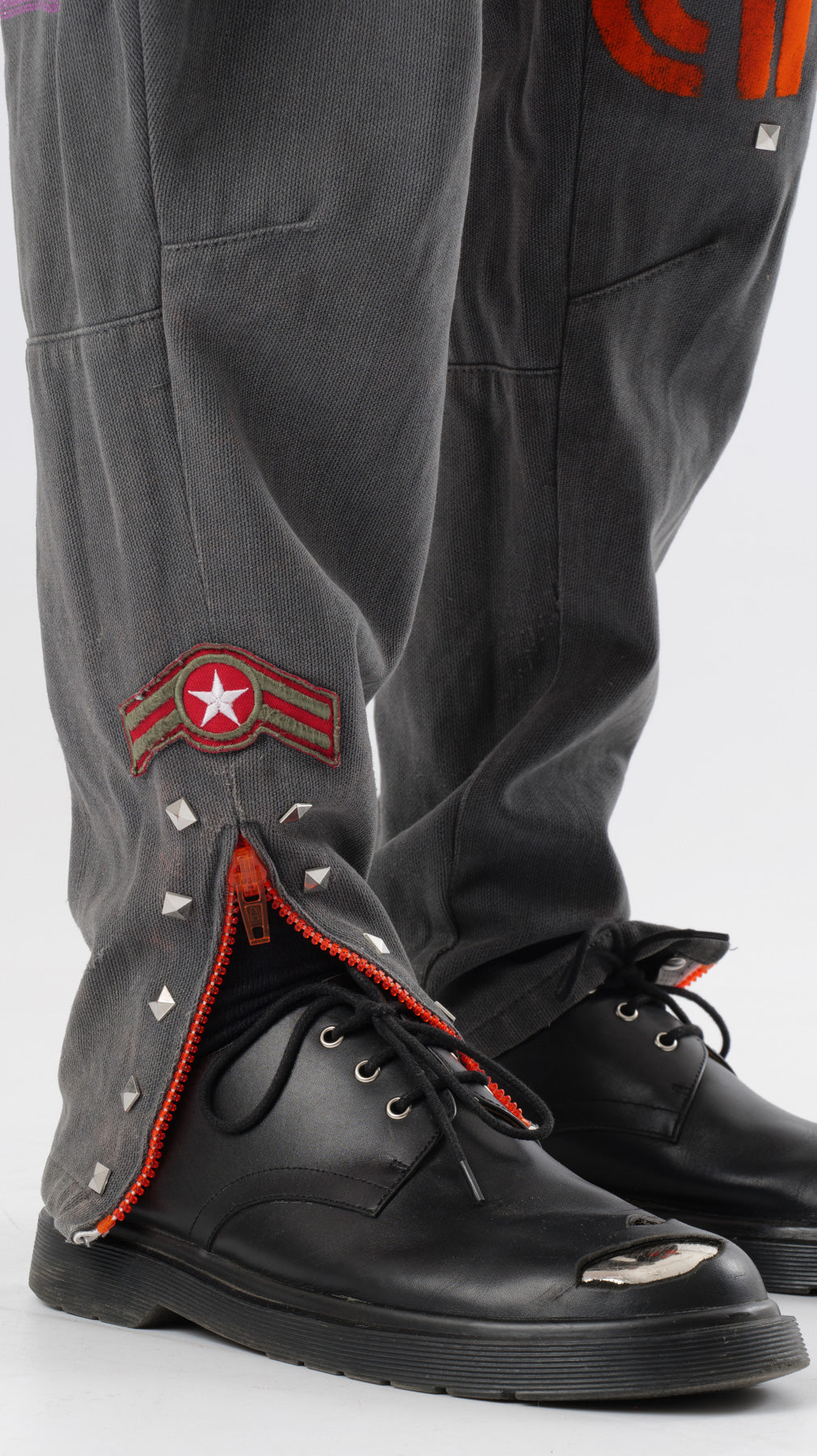 Dolce & Gabbana ss2003 “fun is my life” Military Parody Trousers (w28)