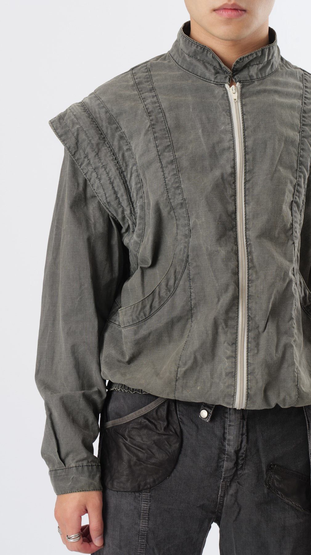 1980s Technical Pannelled jacket (M)