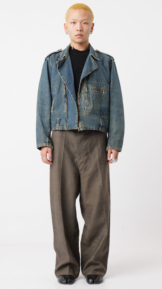 Diesel 1980’s Biker Denim Jacket (M)