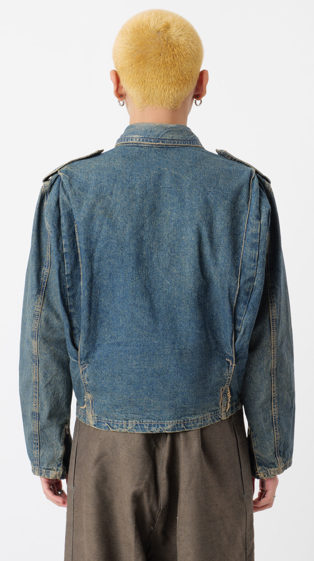 Diesel 1980’s Biker Denim Jacket (M)