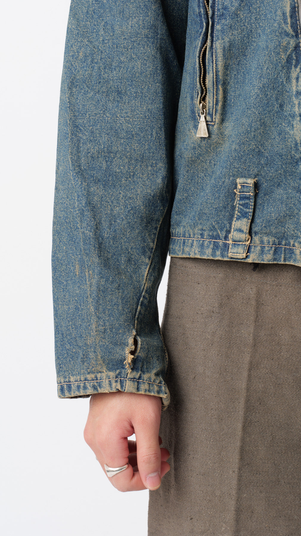 Diesel 1980’s Biker Denim Jacket (M)