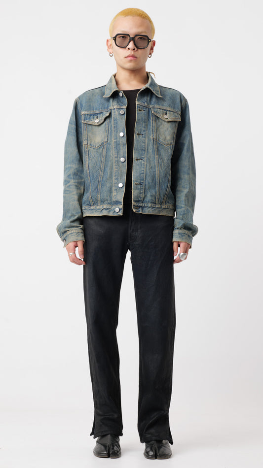 Helmut Lang 1990’s Sand-Washed Denim Jacket (M)