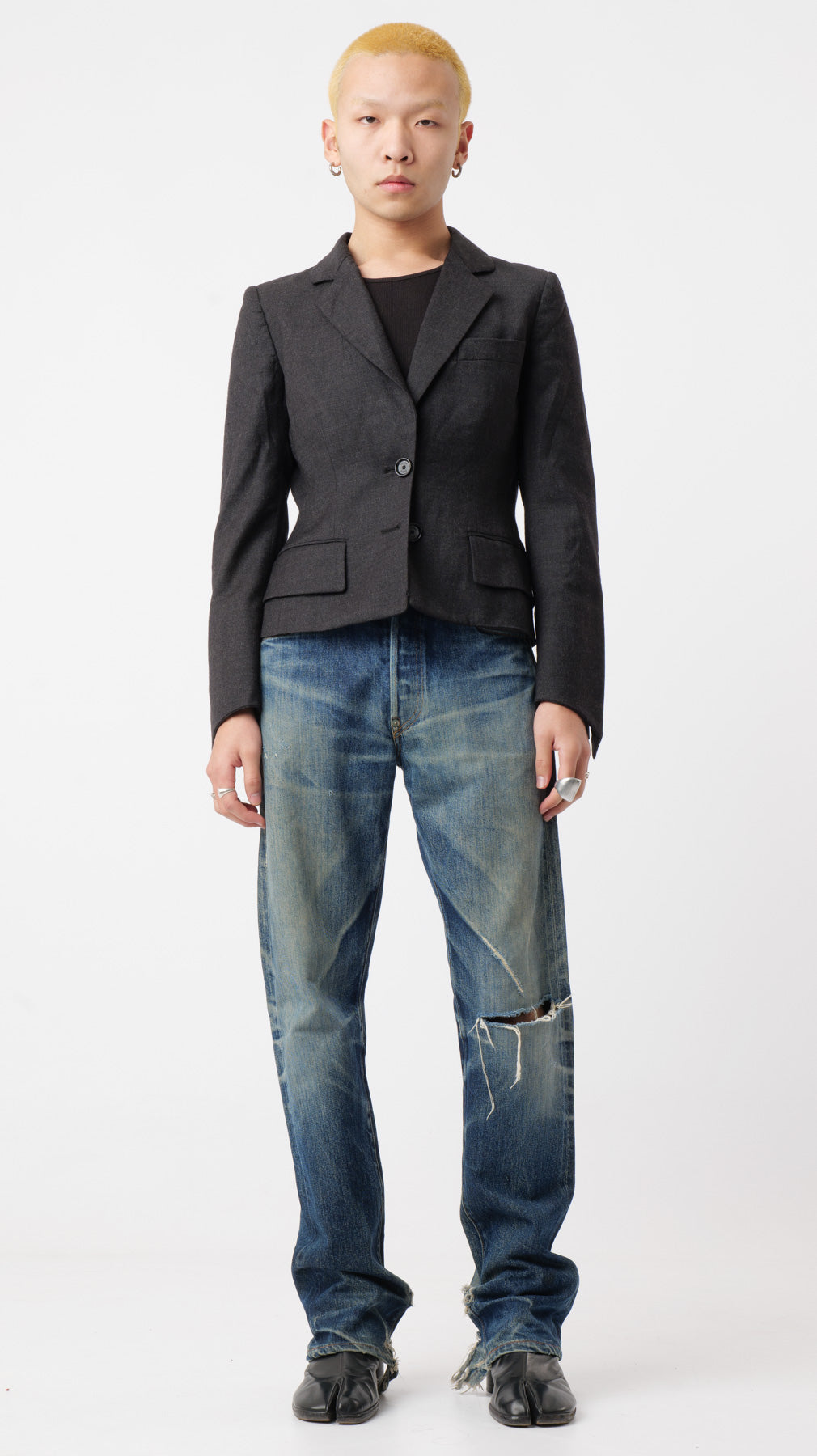 Gianfranco Ferre 2000’s Cropped blazer (S)