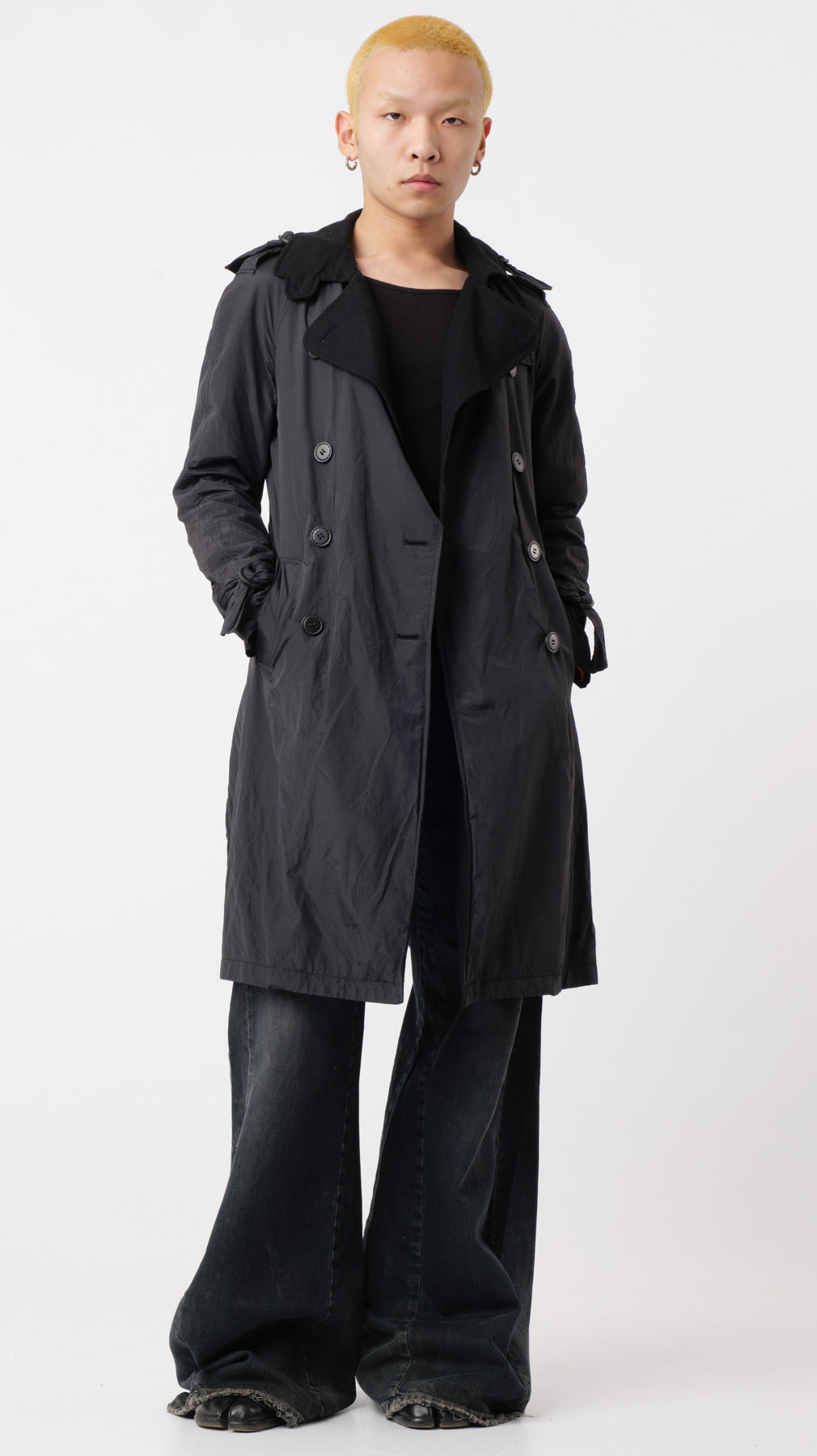 Armani 1990’s Nylon stuffed trench (M)