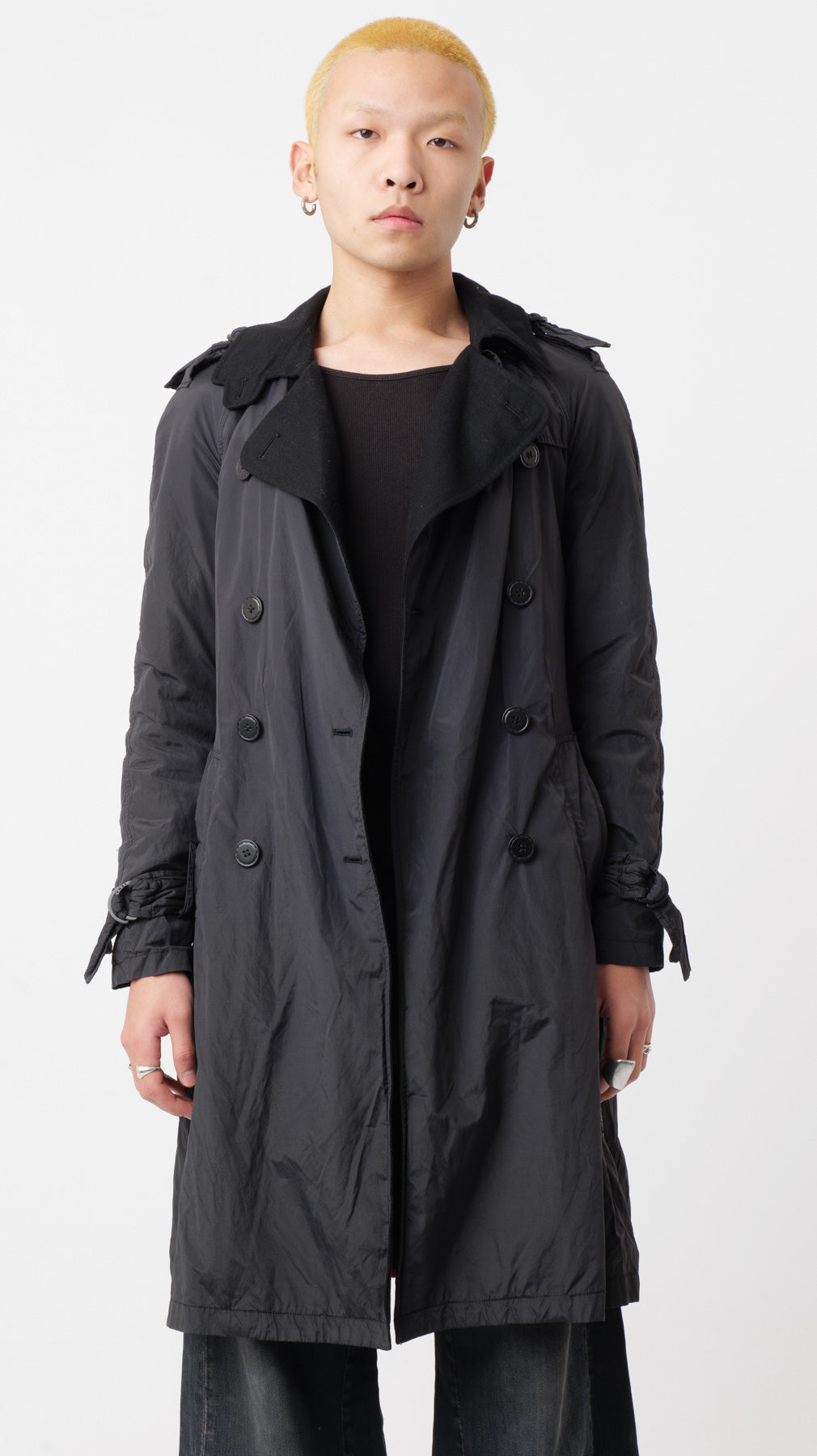 Armani 1990’s Nylon stuffed trench (M)