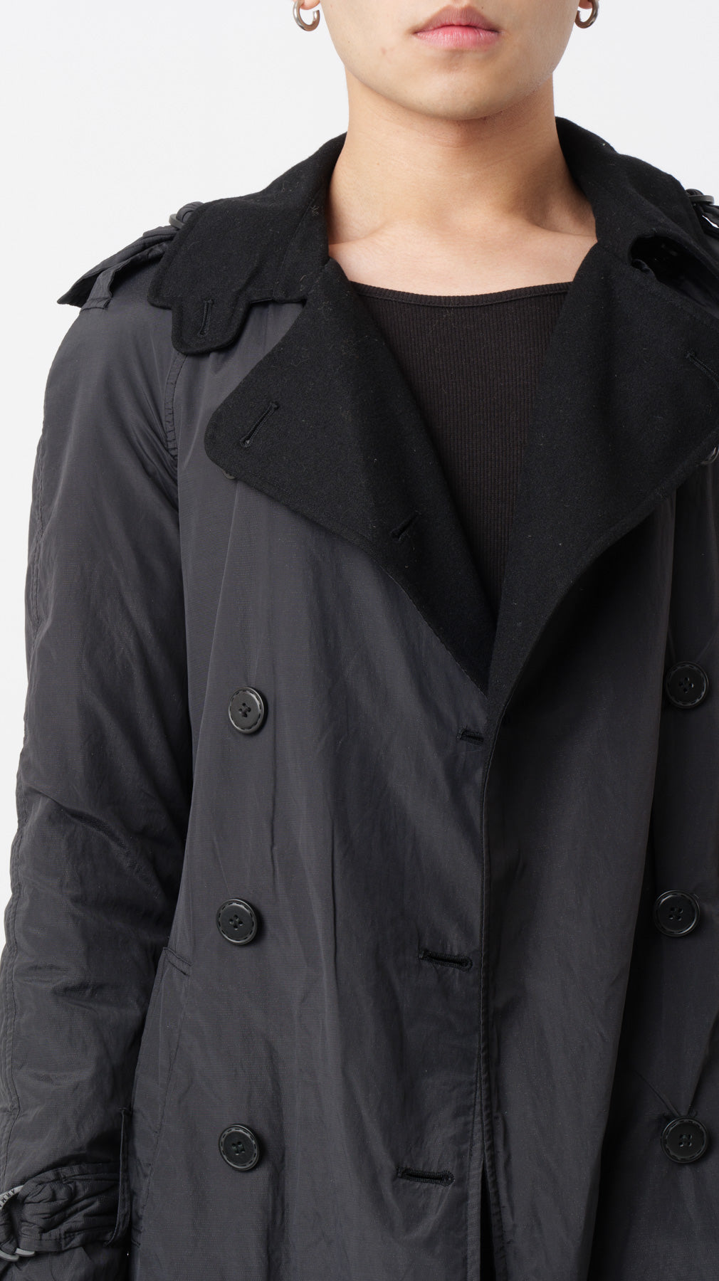 Armani 1990’s Nylon stuffed trench (M)