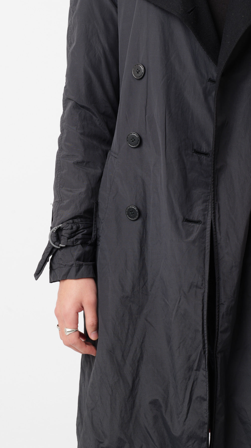 Armani 1990’s Nylon stuffed trench (M)