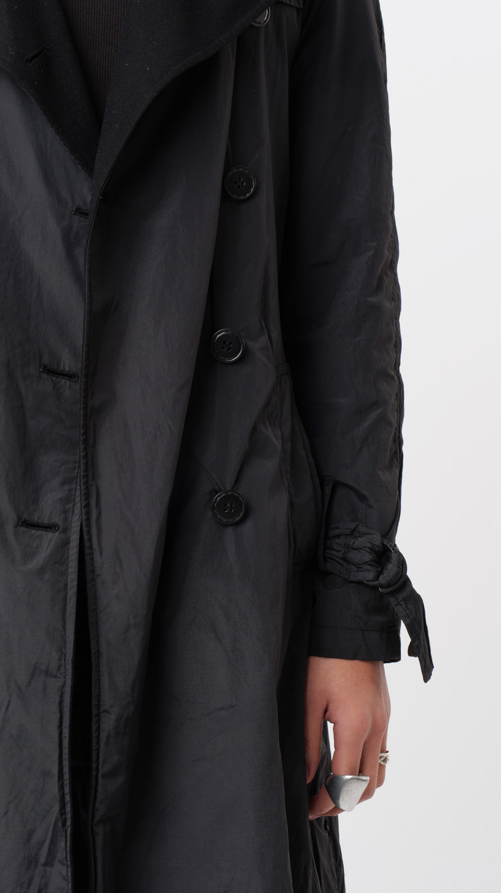 Armani 1990’s Nylon stuffed trench (M)