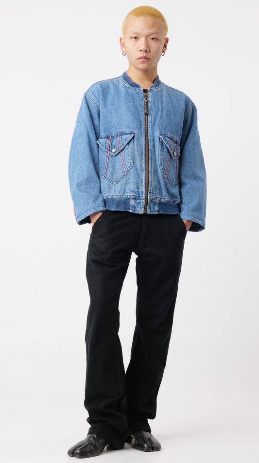 Armani 1990’s Cropped Denim Jacket (M)