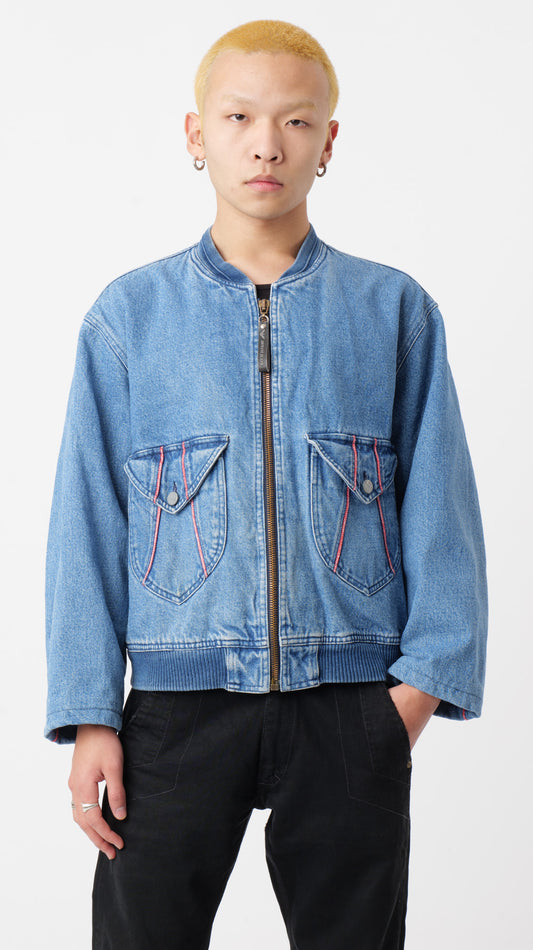 Armani 1990’s Cropped Denim Jacket (M)