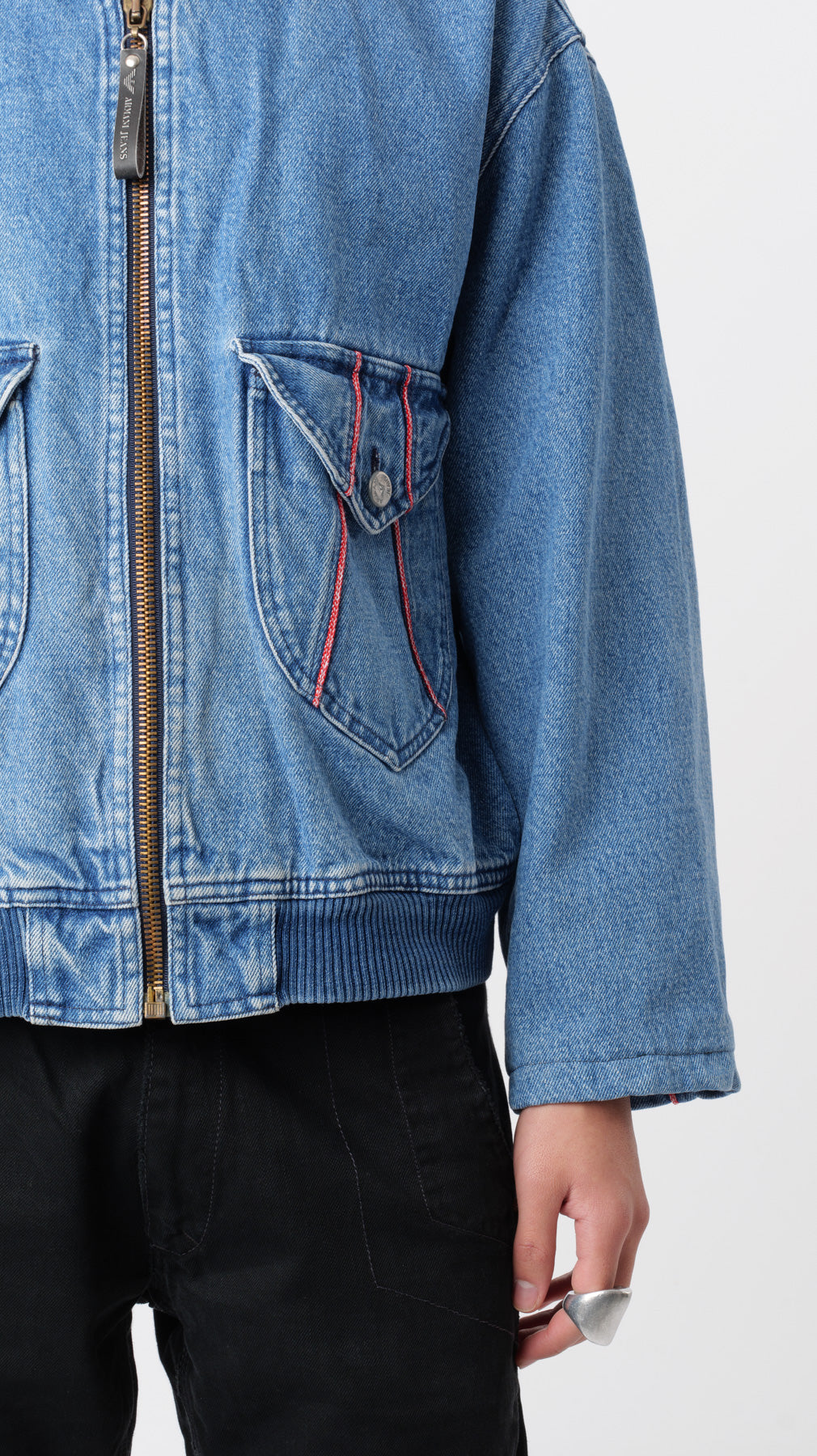 Armani 1990’s Cropped Denim Jacket (M)