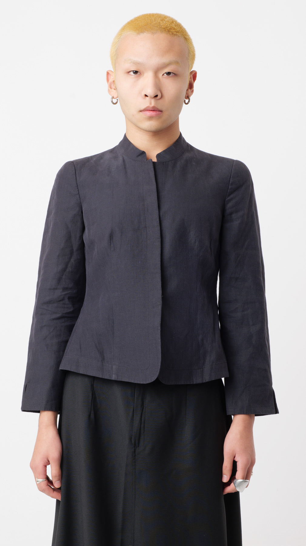 Armani Collezioni 2000’s Cropped Asymmetrical Jacket (S)