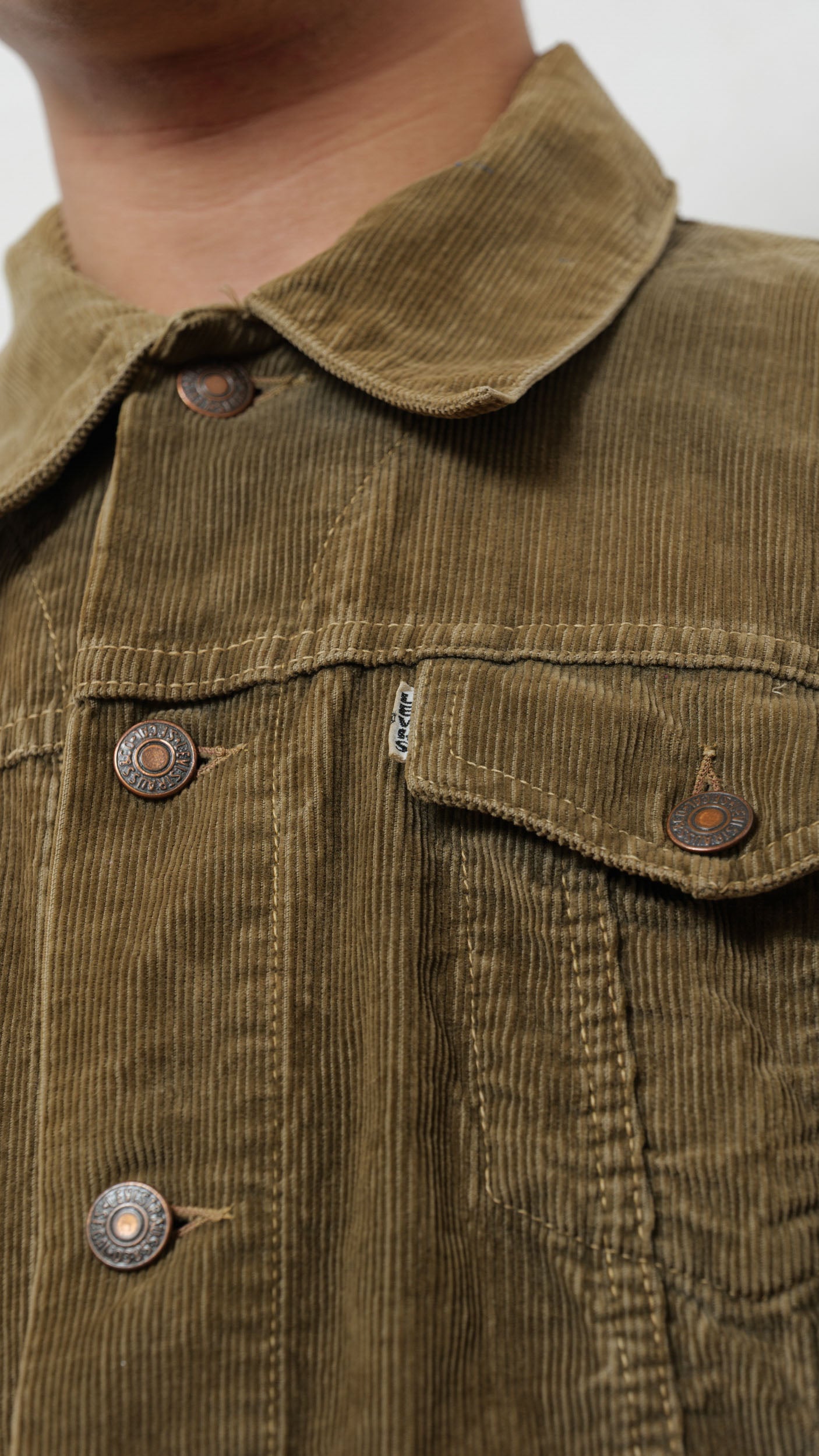 Levi’s 1970’s big E velvet jacket