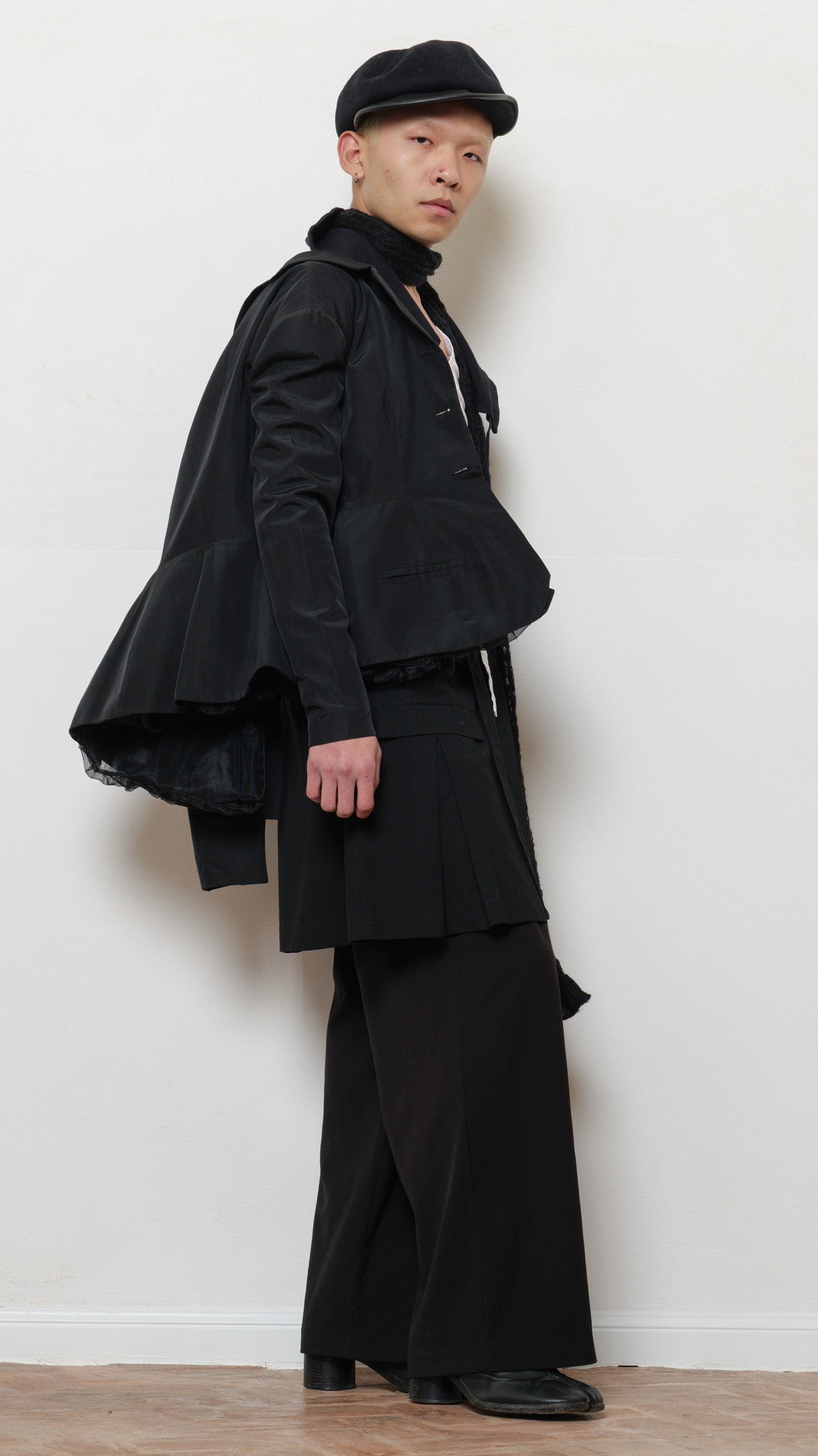 Gianfranco Ferré screwed/flared jacket