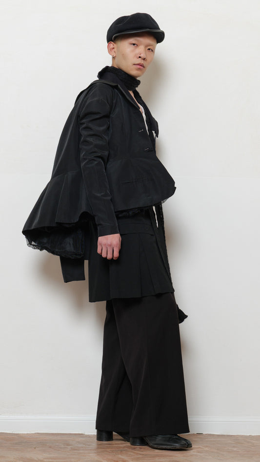 Gianfranco Ferré screwed/flared jacket