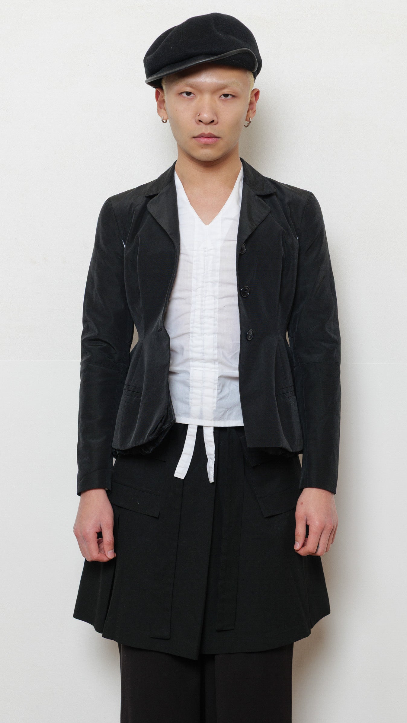 Gianfranco Ferré screwed/flared jacket