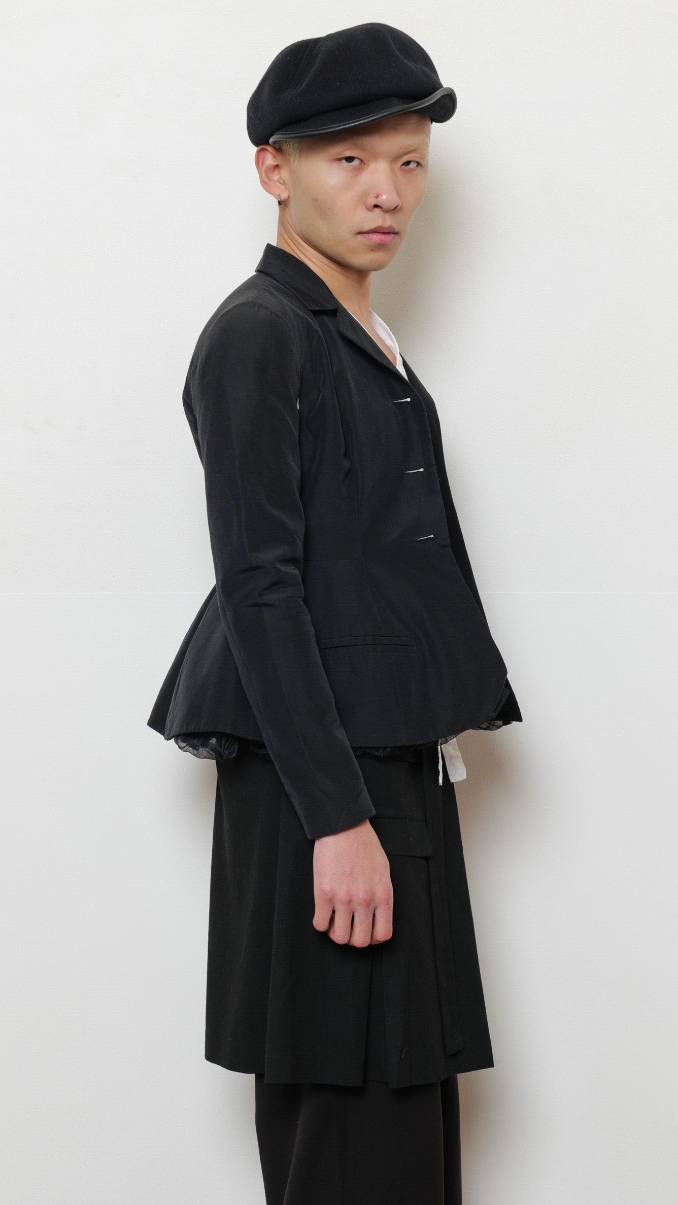 Gianfranco Ferré screwed/flared jacket