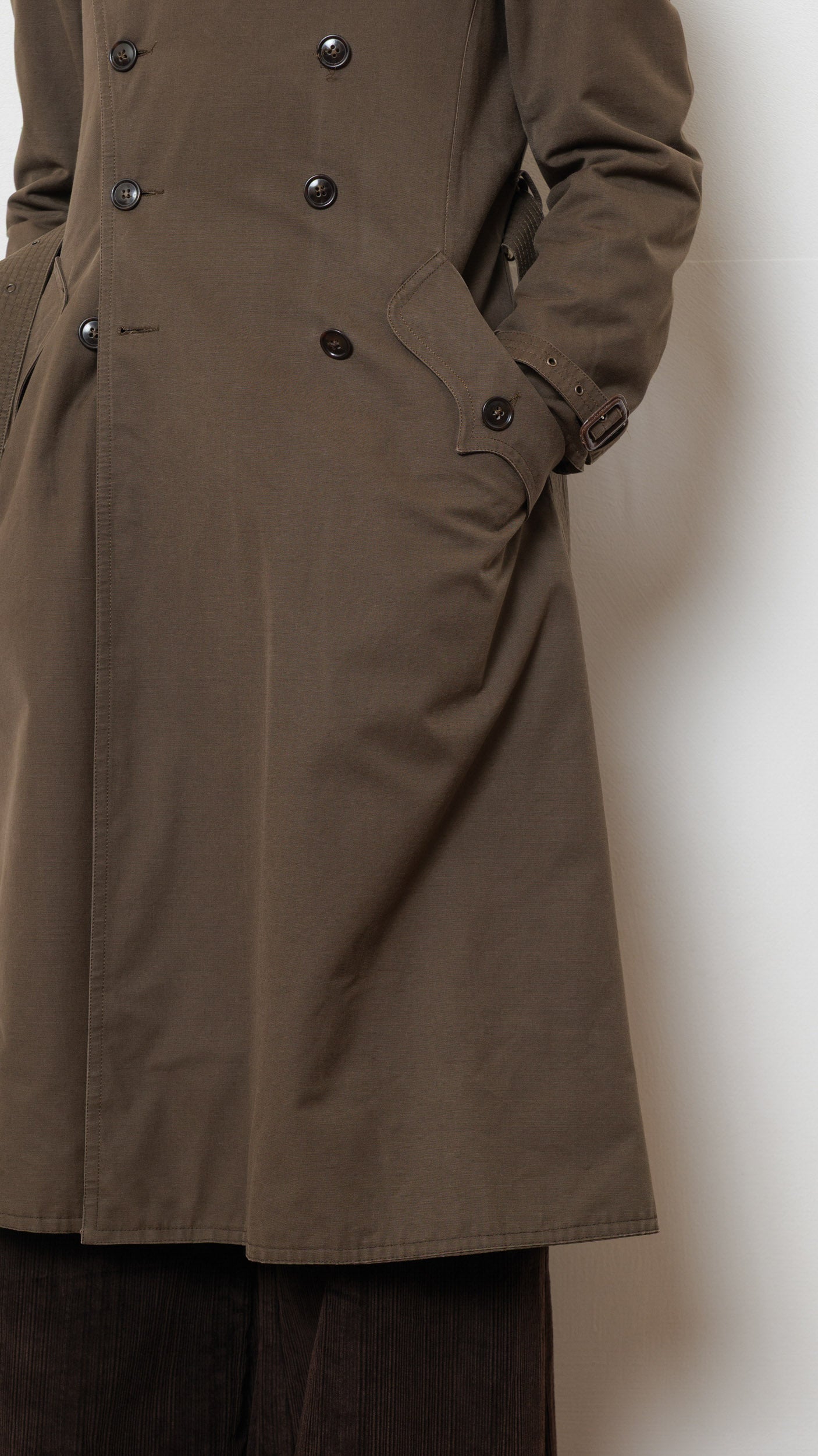 Saint Laurent FW1970/71 rive gauche trench safari