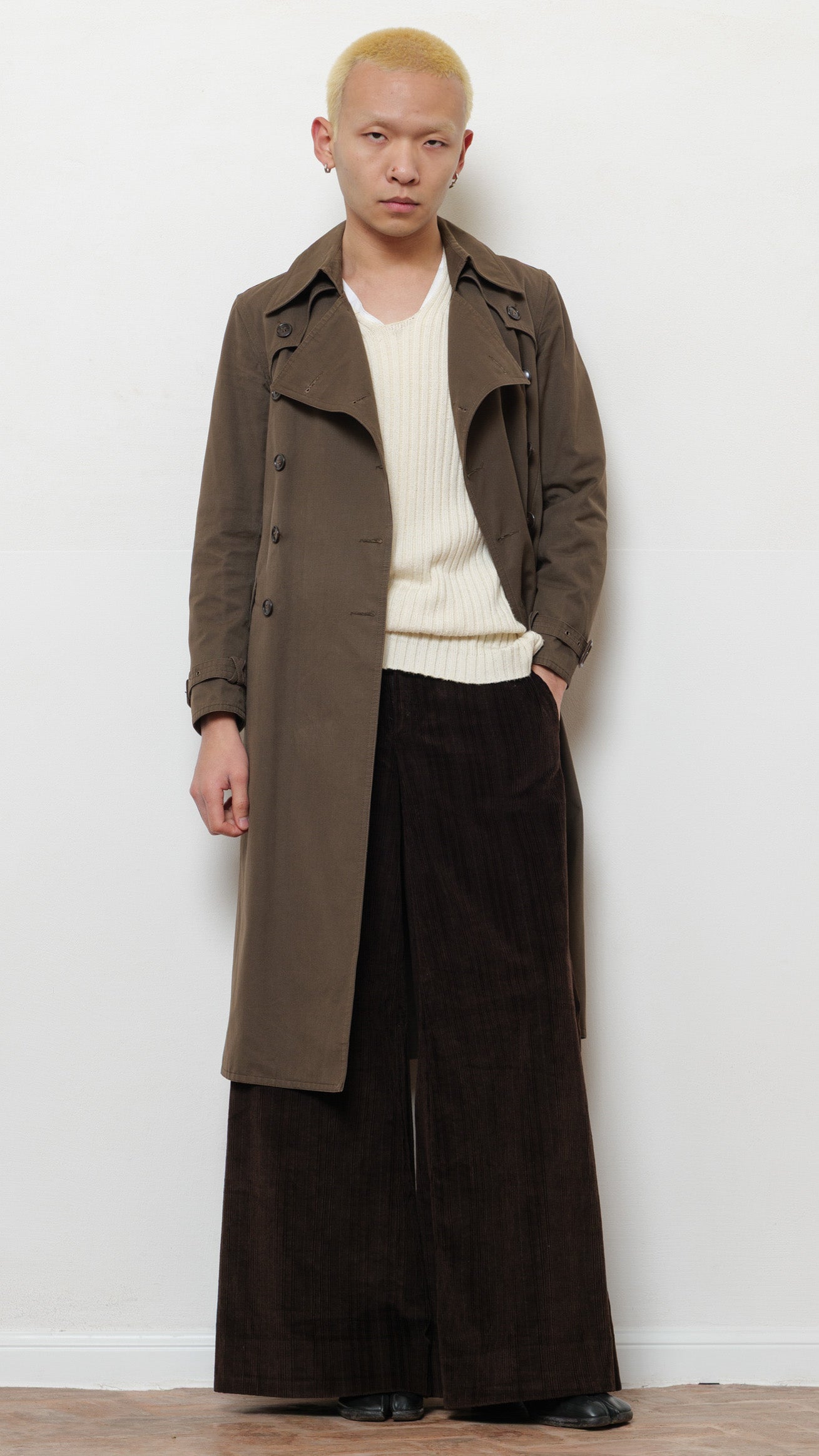Saint Laurent FW1970/71 rive gauche trench safari