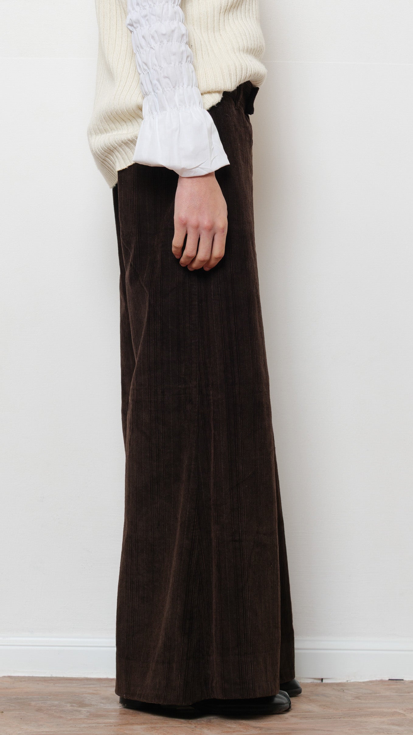 Moschino 2000’s velvet loose pant