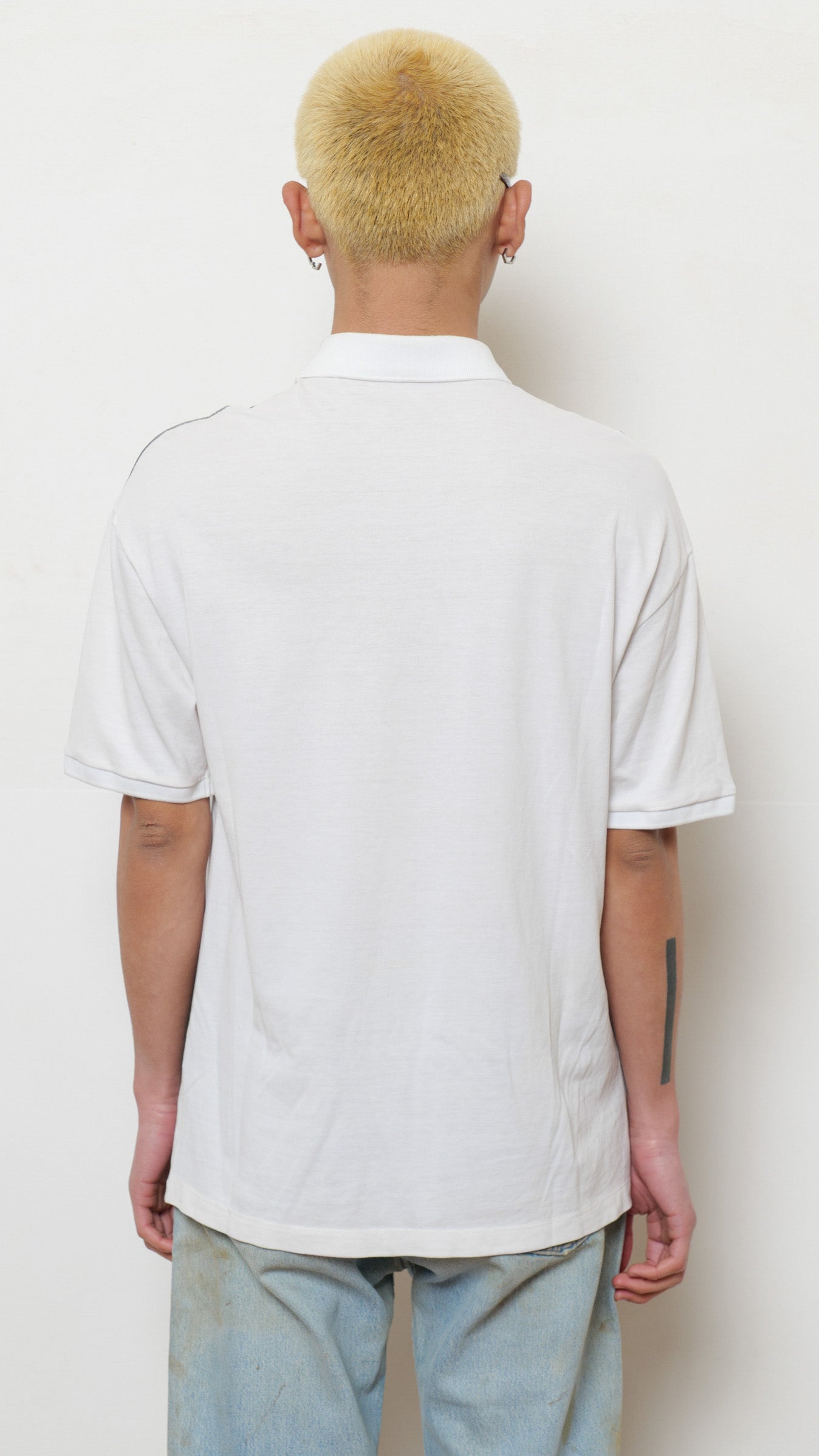 Raf Simons x Fred Perry printed skinhead polo shirt