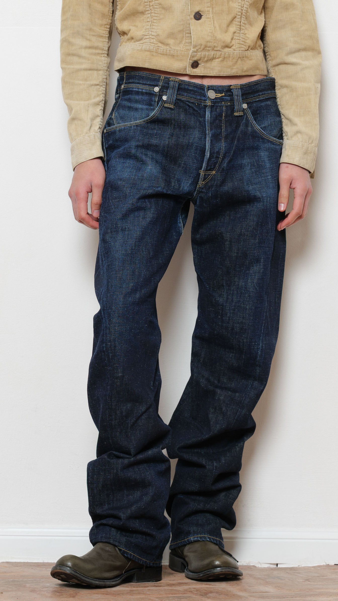 Levi’s engineered dark blue jeans
