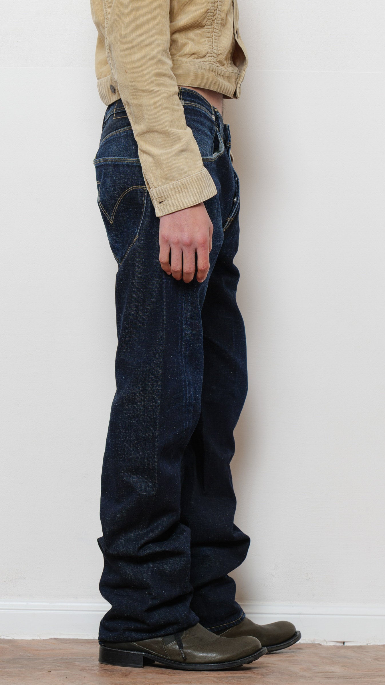 Levi’s engineered dark blue jeans