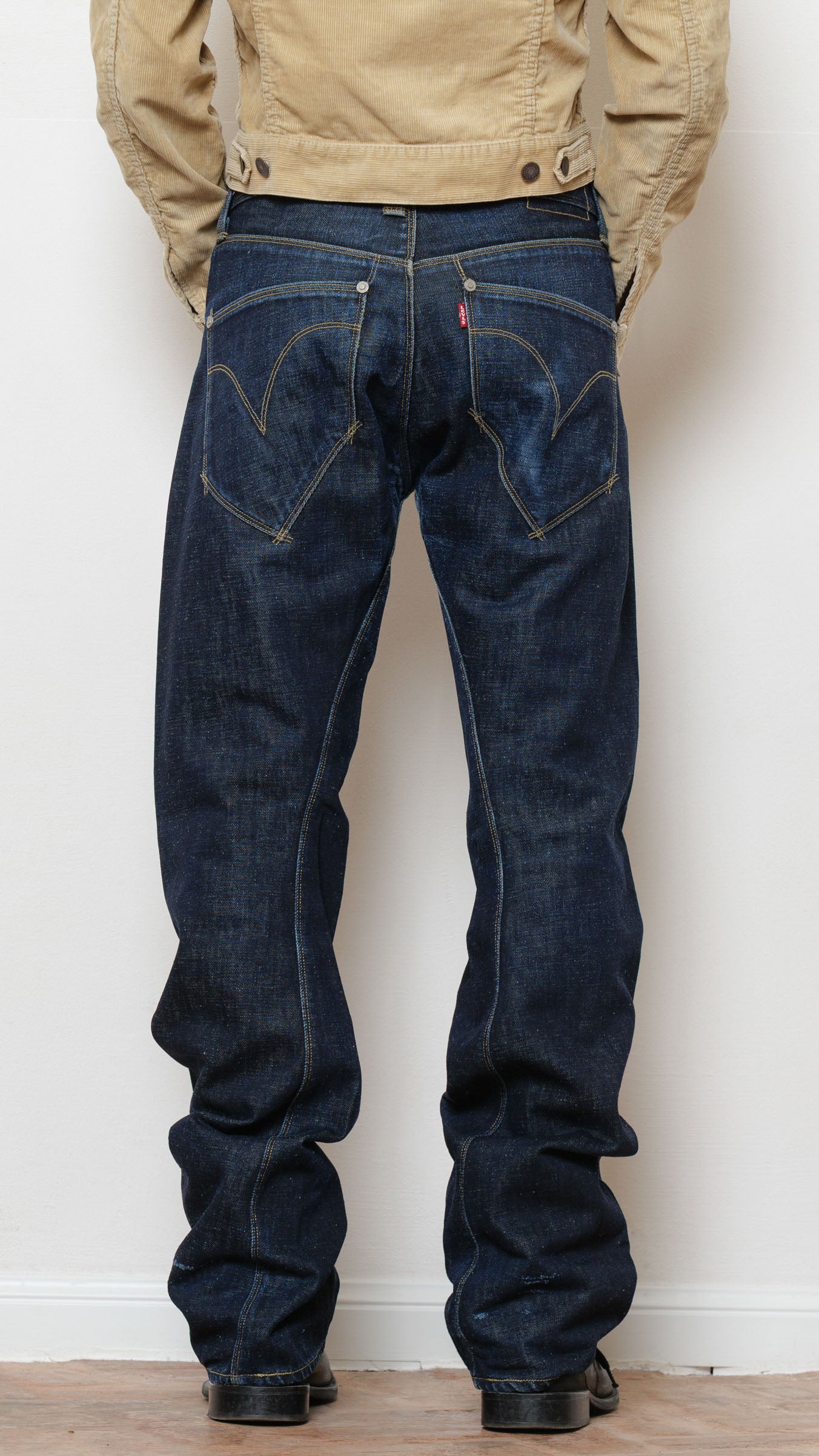 Levi’s engineered dark blue jeans