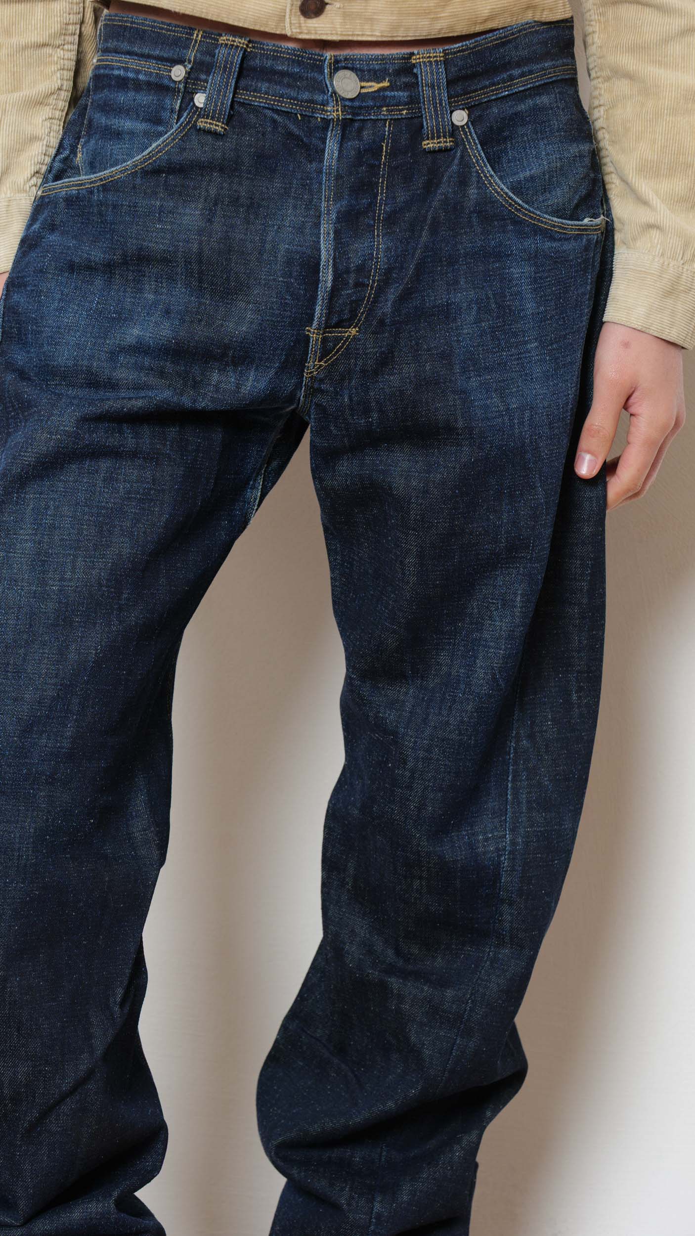 Levi’s engineered dark blue jeans