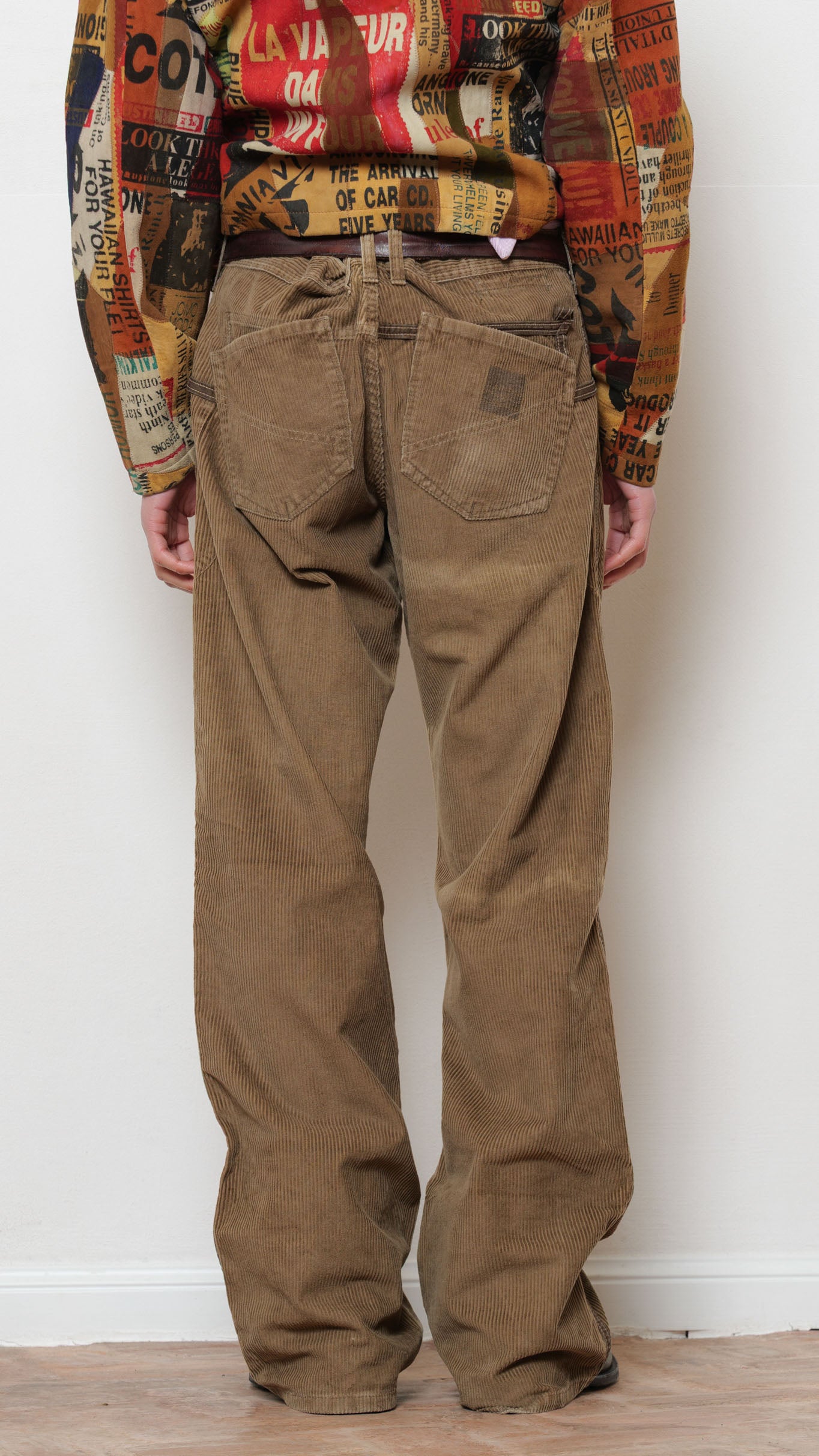 Marithé François Girbaud corduroy loose pant