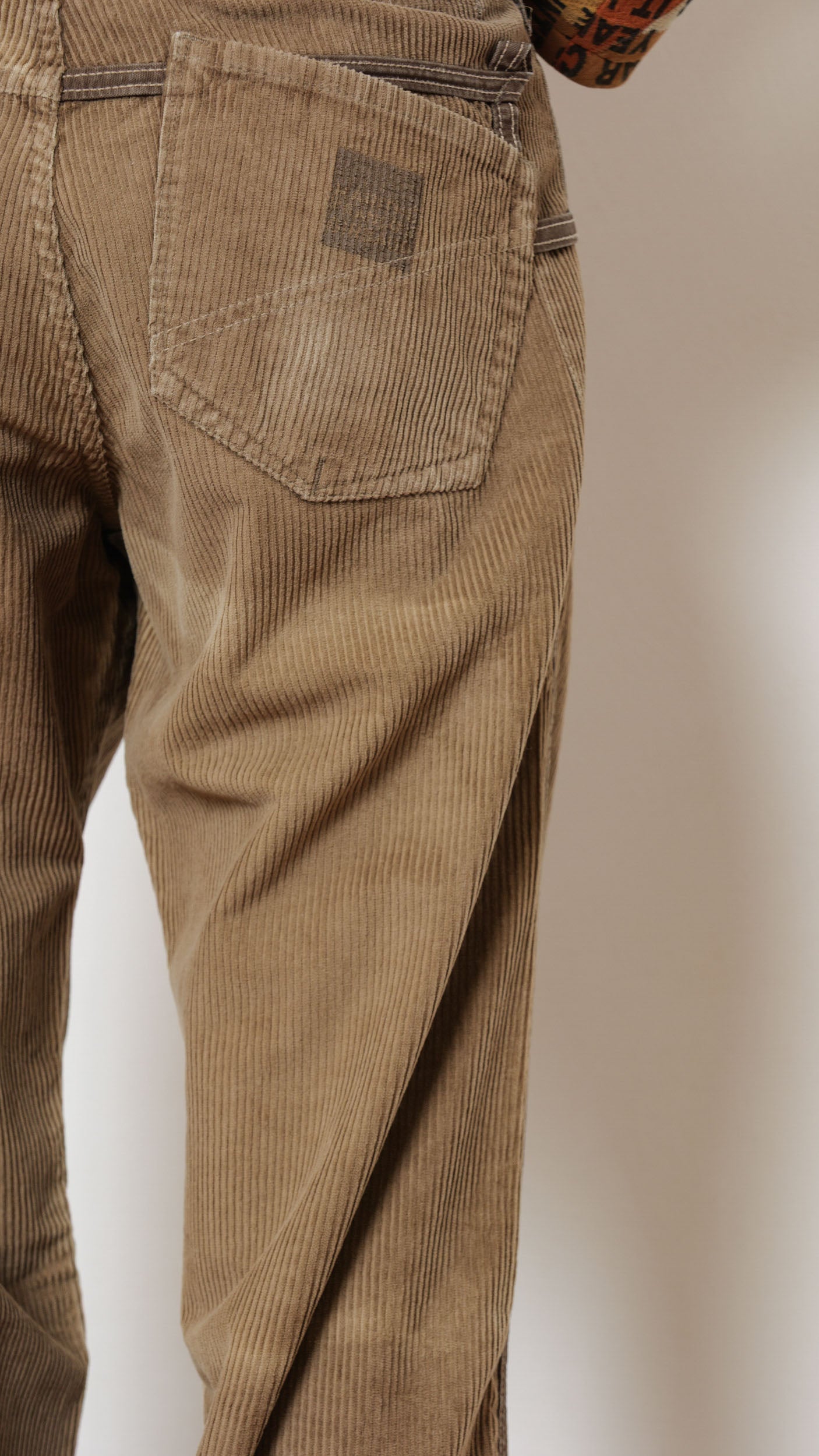 Marithé François Girbaud corduroy loose pant