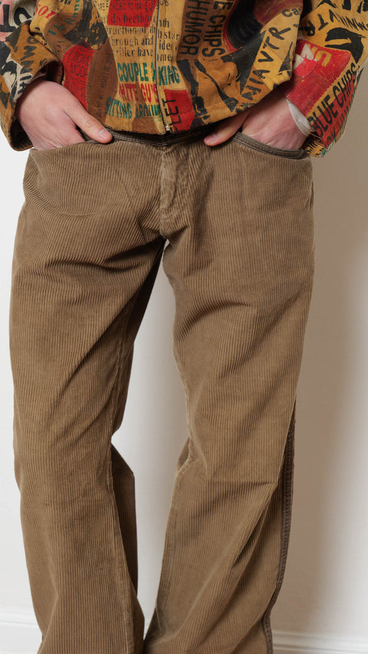 Marithé François Girbaud corduroy loose pant