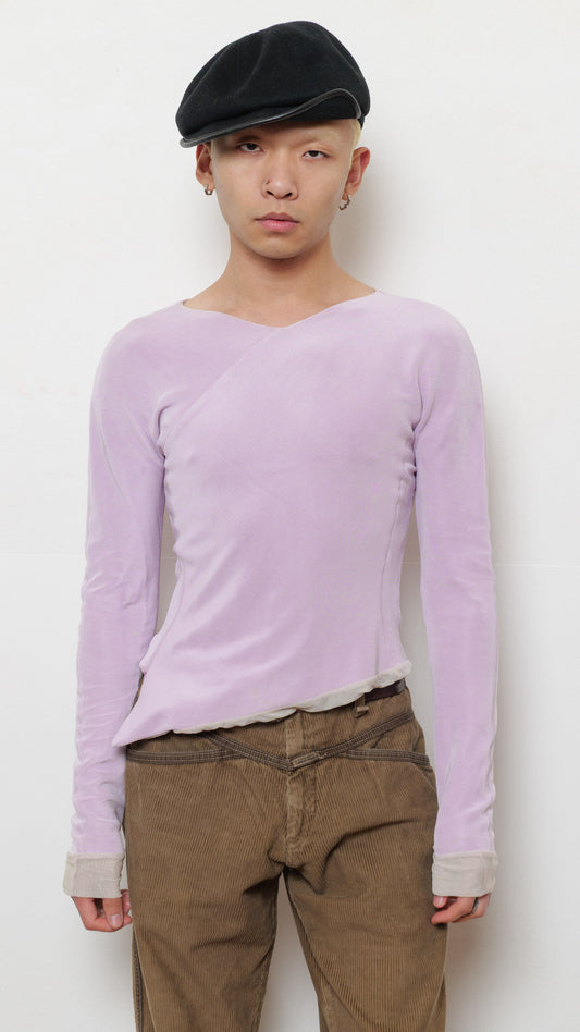 Giorgio Armani 2000’s asymmetric mesh top