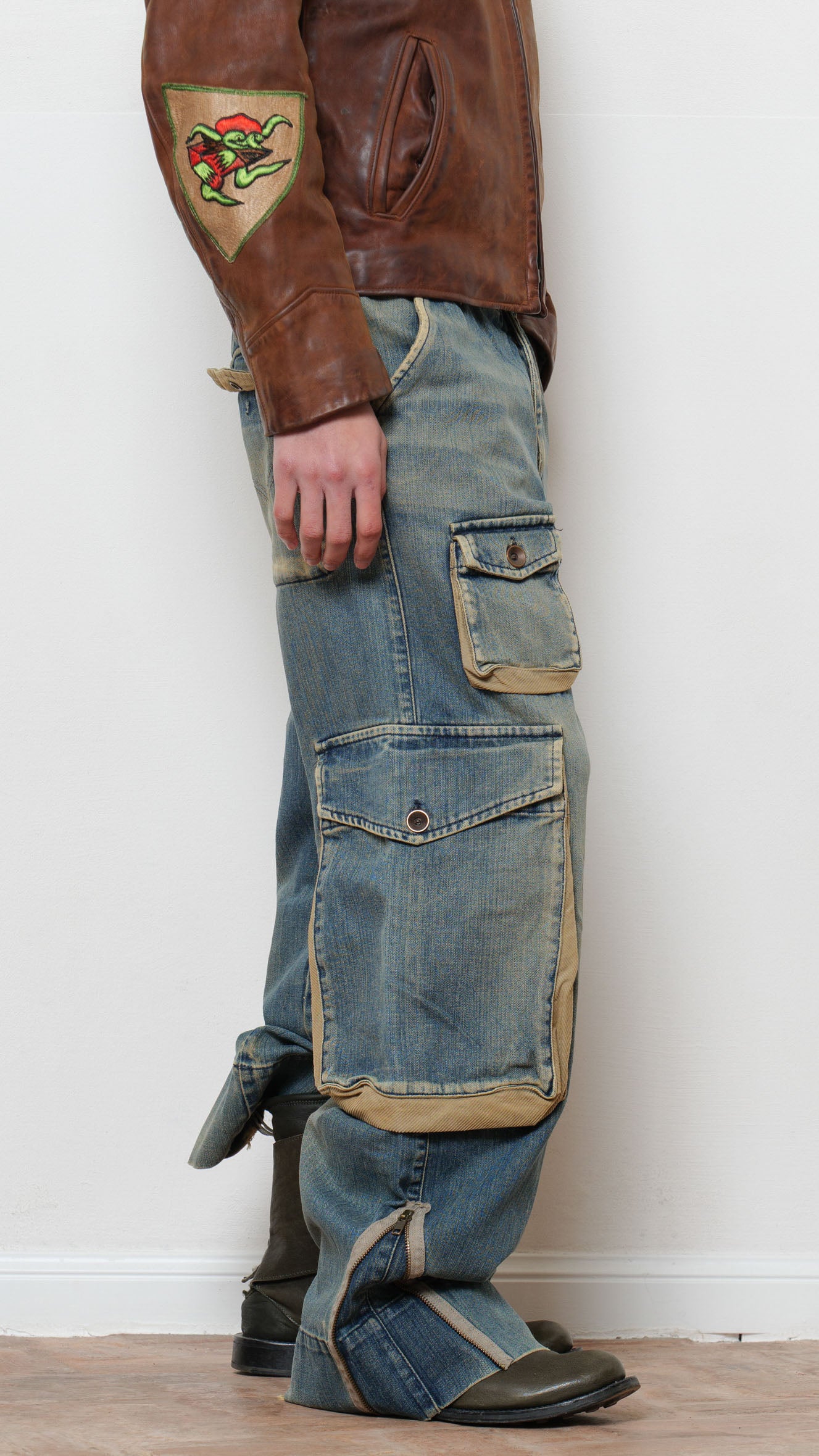 Energie multipocket cargo loose jeans