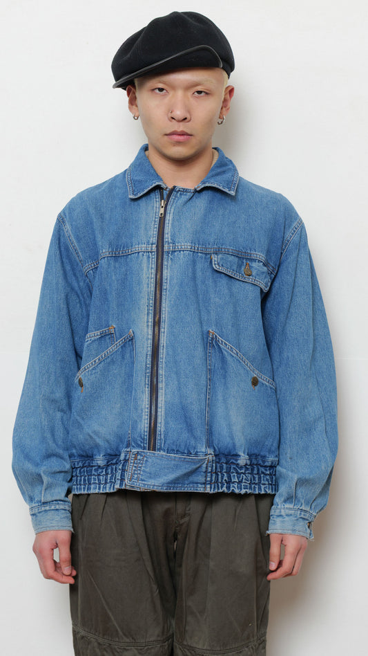 Emporio Armani 1980’s denim bomber jacket