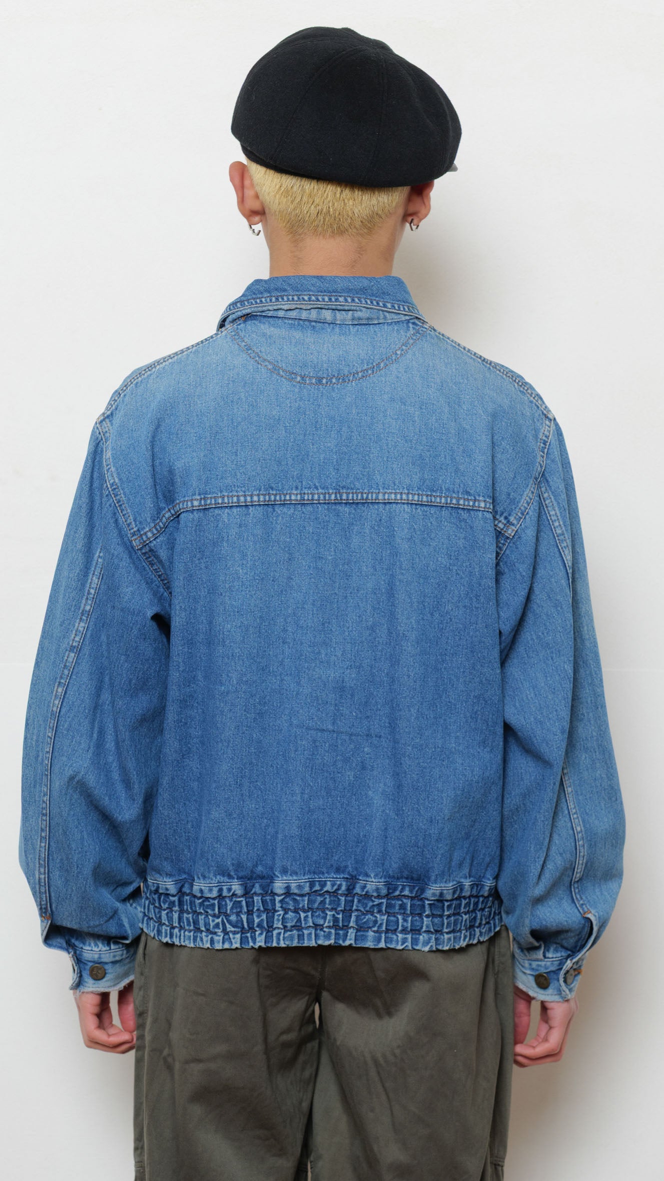 Emporio Armani 1980’s denim bomber jacket
